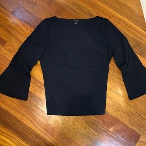 Navy Ann Taylor Blouse